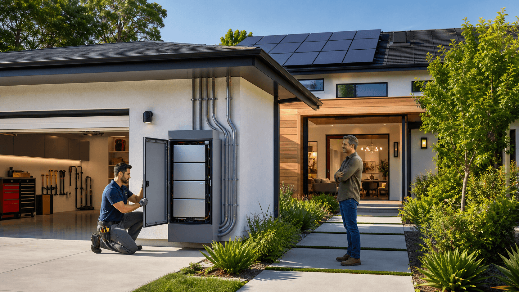 How Enphase Systems Deliver Backup Battery Power for Home